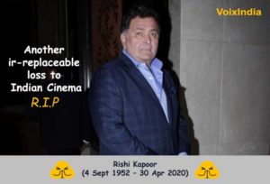 Rishi kapoor died
